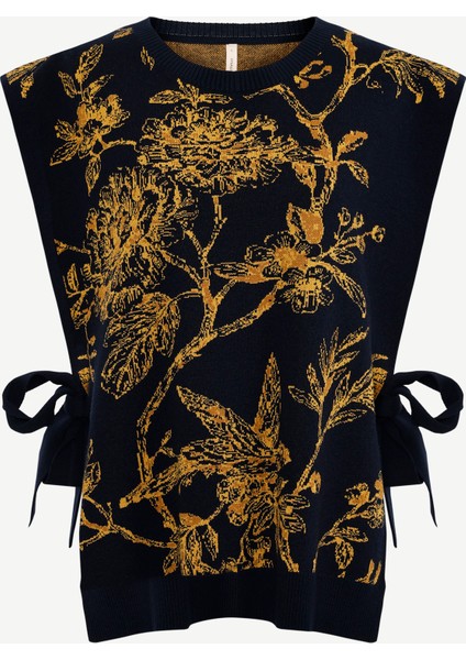 Regular Bisiklet Yaka Yelek