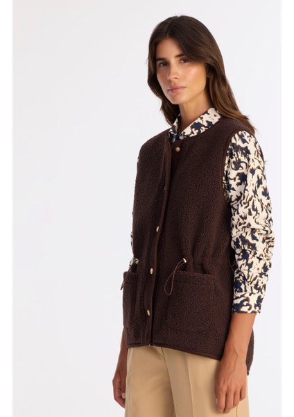 Regular Bisiklet Yaka Yelek