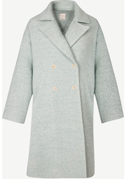 Yırtmaç Detaylı Palto