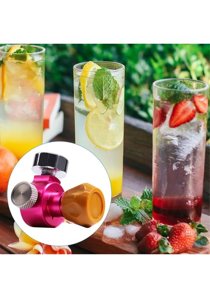 Soda Makinesi Için Basınç Göstergeli Co2 Hızlı Adaptörlü Soda Değişim Karbonatörü Soda Co2 Silindir Adaptörü Bağlantısı (Yurt Dışından) indirimleri