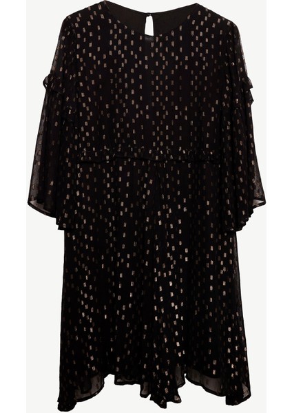 Fırfır Detaylı Elbise