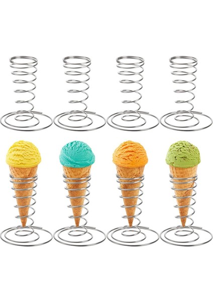 8'li Dondurma Külahı Tutucuları, Paslanmaz Çelik Külah Tutucuları, Pizza Külahı Tutucuları, Gıda Külahı Sergileme Standları (Yurt Dışından) indirimleri