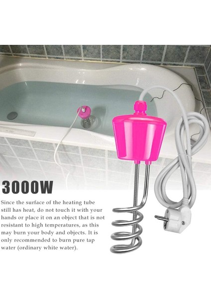 Havuz Için Su Isıtıcısı 3000W Paslanmaz Çelik Daldırma Isıtıcı Askılı Elektrikli Su Isıtıcı Elemanları Ab Fişi (Yurt Dışından) fırsatları