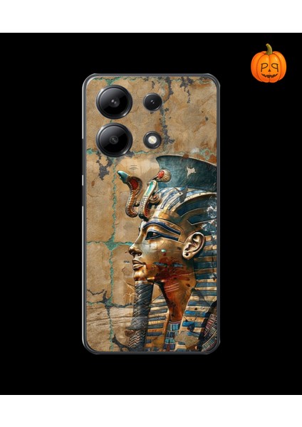 Xiaomi Redmi Note 13 Uyumlu Şeffaf Kılıf Antik Mısır 6 Tasarımlı