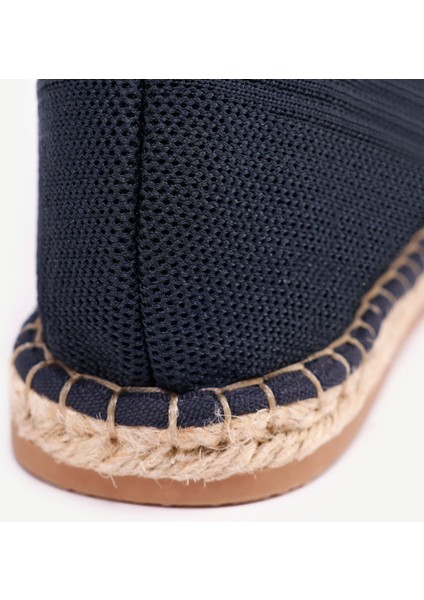 Triko Örme Bağlı Espadril