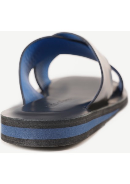 Renkli Astarlı Deri Terlik