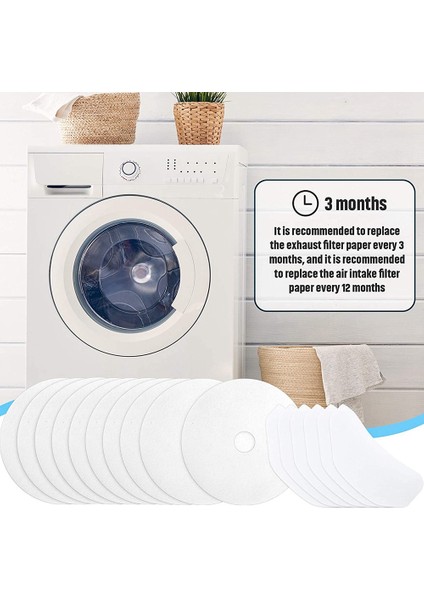 Evrensel Kumaş Kurutma Makinesi Egzoz Filtreleri, Kurutma Makinesi Lint Filtresi Değişimi, Magic Chef, Sonya (30 Adet) ile Uyumlu (Yurt Dışından) modelleri