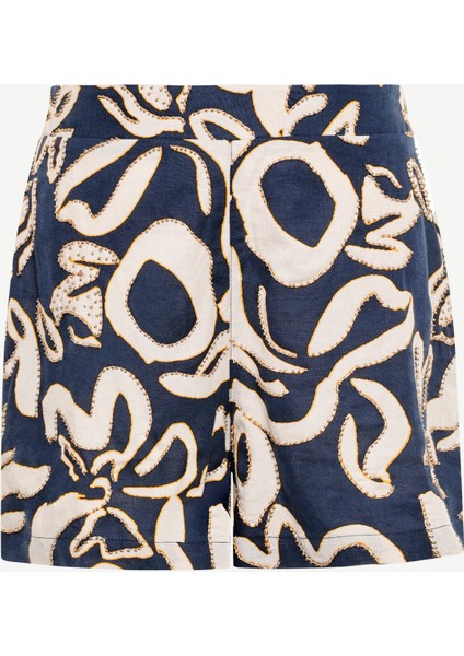 Beli Fermuarlı Şort