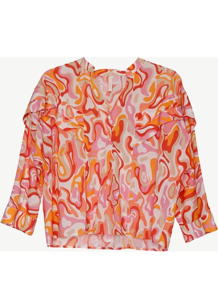 Kırma Detaylı Gömlek