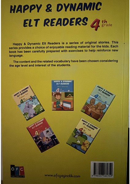 Happy & Dynamic ELT Readers 4 – 4. Sınıf 5'li İngilizce Hikaye Seti modelleri