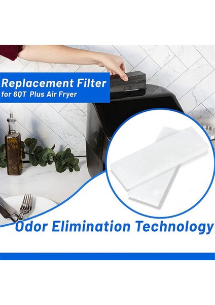 6qt Instant Vortex Plus Air Fryer Vortex Filtre Aksesuarları Için Air Fryer Yedek Filtreleri (Yurt Dışından) modelleri
