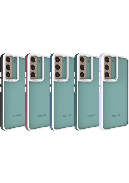 Galaxy S22 Plus Kılıf Senk Mima Kapak-Lila modelleri