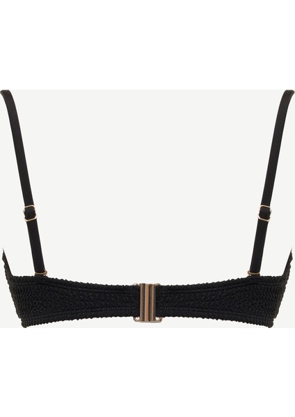 Yaka Detaylı Bikini Üst