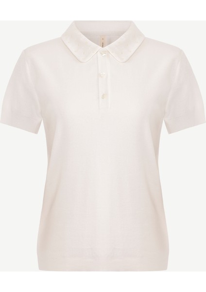 Regular Polo Yaka Kısa Kol Kazak