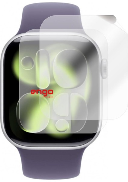 Apple Watch Series 11 46MM Tpu Ekran Koruyucu 2'li Şeffaf