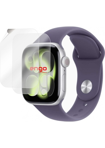 Apple Watch Series 11 46MM Tpu Ekran Koruyucu 2'li Şeffaf