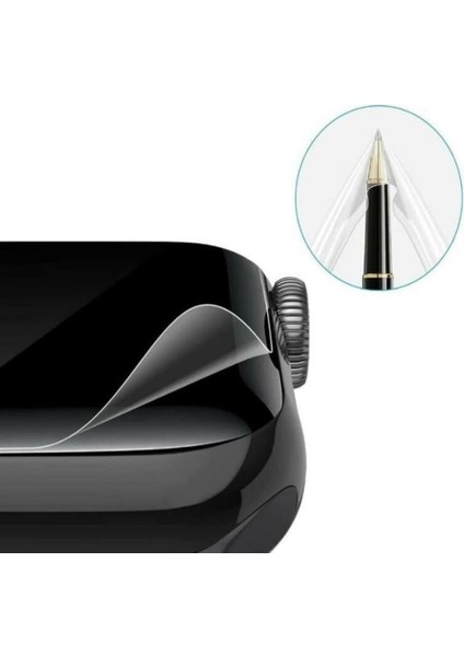 Apple Watch Series 11 46MM Tpu Ekran Koruyucu 2'li Şeffaf