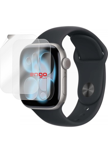 Apple Watch Series 11 42MM Tpu Ekran Koruyucu 2'li Şeffaf