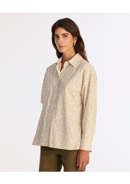 Boyfriend Gömlek Yaka Uzun Kol Gömlek