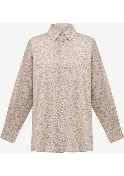 Boyfriend Gömlek Yaka Uzun Kol Gömlek