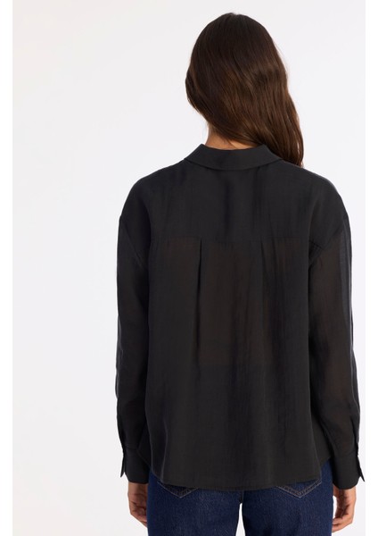 Regular Gömlek Yaka Uzun Kol Gömlek