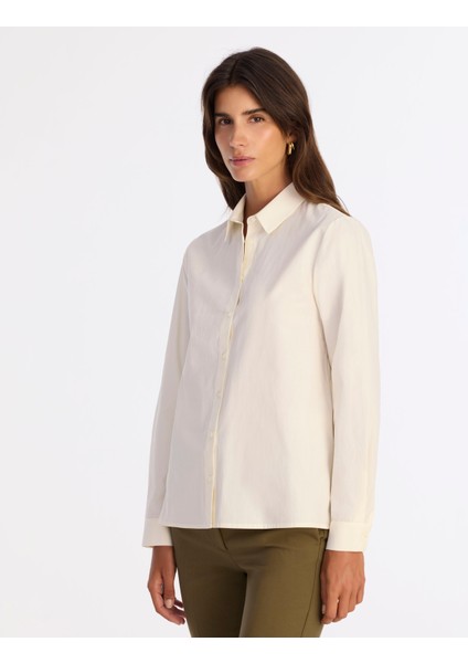 Regular Gömlek Yaka Uzun Kol Gömlek