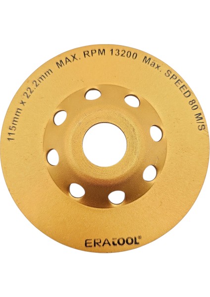 Fixonic Eratool ERA50341 115MM Tek Sıra Elmas Yüzey Temizleme