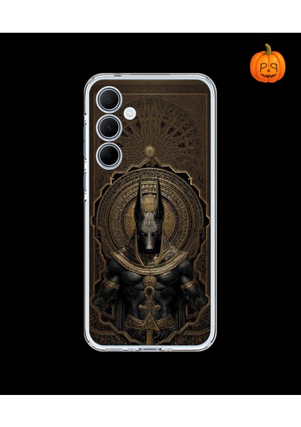 Samsung Galaxy A35 Uyumlu Şeffaf Kılıf Antik Mısır 1 Tasarımlı