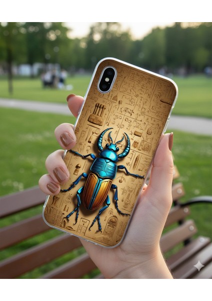 Samsung Galaxy A51 Uyumlu Şeffaf Kılıf Antik Mısır 3 Tasarımlı fiyatları