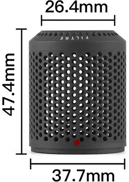 Dış Filtre Kapağı HD01 HD03 HD08 Saç Kurutma Makinesi Toz Geçirmez Süzgeç Filtre Net Parça Temizleyici Aksesuarları D (Yurt Dışından) fiyatları