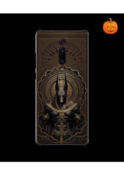 Xiaomi Mi 9t Uyumlu Şeffaf Kılıf Antik Mısır 1 Tasarımlı