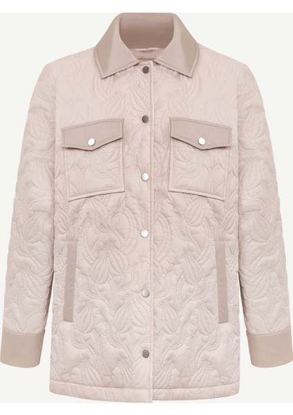 Regular Gömlek Yaka Uzun Kol Mont