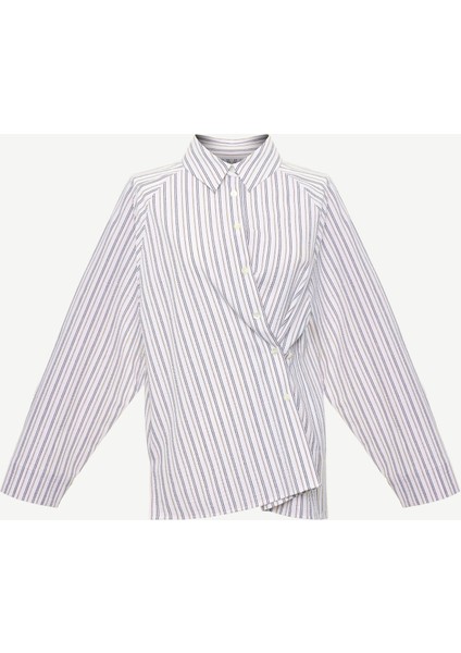 Yanları Yırtmaçlı Gömlek