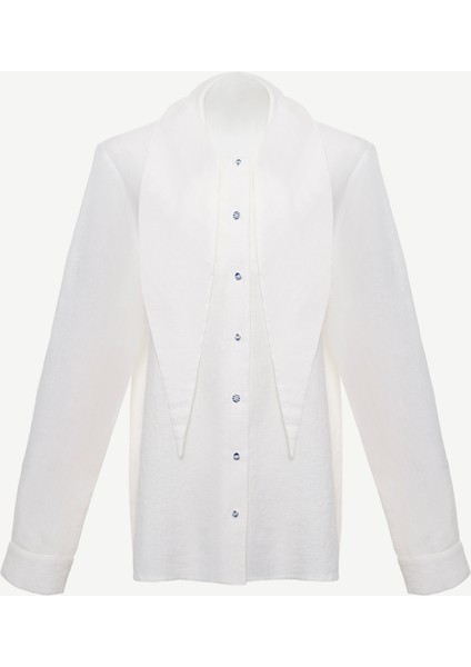 Yaka Detaylı Gömlek