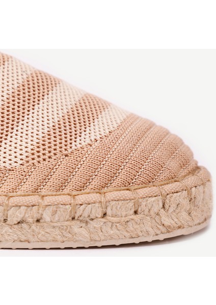 Arkası Açık Triko Espadril
