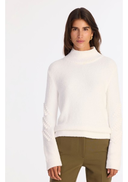 Regular Balıkçı Yaka Uzun Kol Kazak