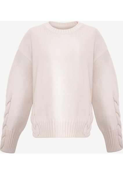 Regular Bisiklet Yaka Uzun Kol Kazak