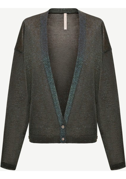 Derin V Yaka Rahat Kalıp Hırka