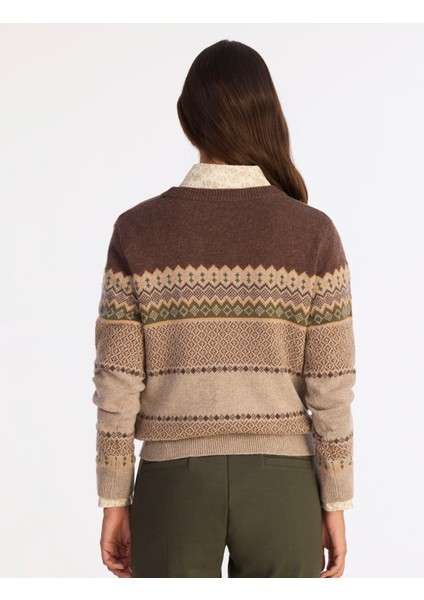 Regular Bisiklet Yaka Uzun Kol Kazak