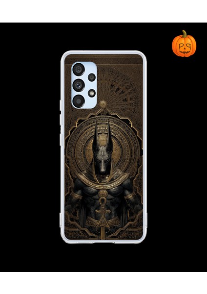 Samsung Galaxy A53 Uyumlu Şeffaf Kılıf Antik Mısır 1 Tasarımlı