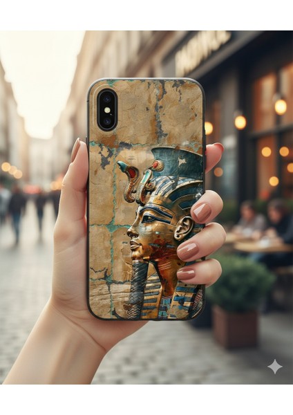 iPhone 15 Pro Max Uyumlu Şeffaf Kılıf Antik Mısır 6 Tasarımlı fiyatları