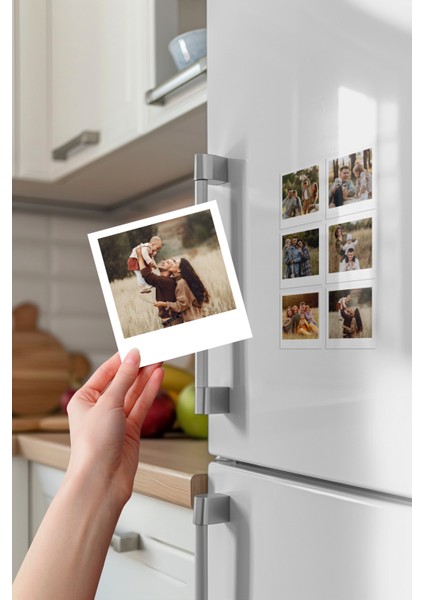 Kişiye Özel Polaroid Magnet – 6 Adet
