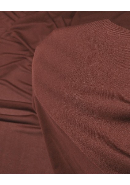 Acı Kahve Bordo Arası Renkte Denye Jarse (En 160 cm x Boy 350 Cm) modelleri