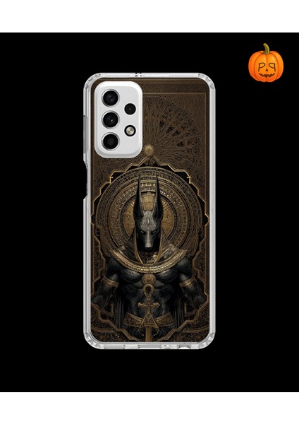 Samsung Galaxy A33 Uyumlu Şeffaf Kılıf Antik Mısır 1 Tasarımlı