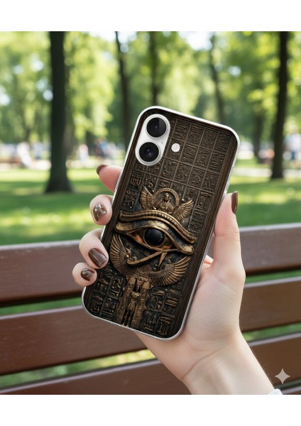 iPhone Xs Max Uyumlu Şeffaf Kılıf Antik Mısır 2 Tasarımlı fırsatları