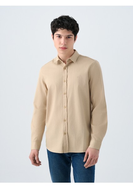 Regular Fit Erkek Gömlek U.kol