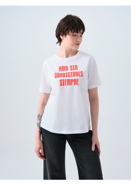 Regular Fit Kadın Tshirt K.kol