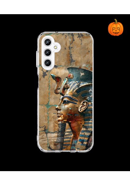 Samsung Galaxy A25 Uyumlu Şeffaf Kılıf Antik Mısır 6 Tasarımlı