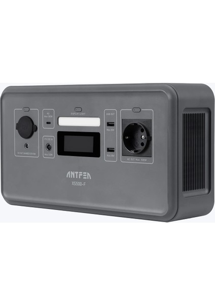 Antfea XS500F Taşınabilir Güç Sistemi - Gri 500W Mini (Yaşam Aküsü, Güç Istasyonu, Taşınabilir Akü) fırsatları