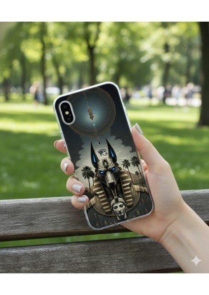 Xiaomi Redmi Note 13 Uyumlu Şeffaf Kılıf Antik Mısır 5 Tasarımlı fiyatları